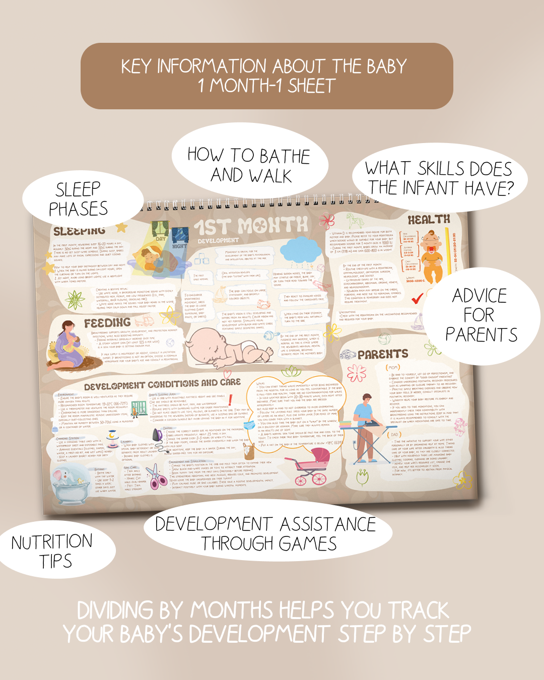 Baby’s Development  Calendar