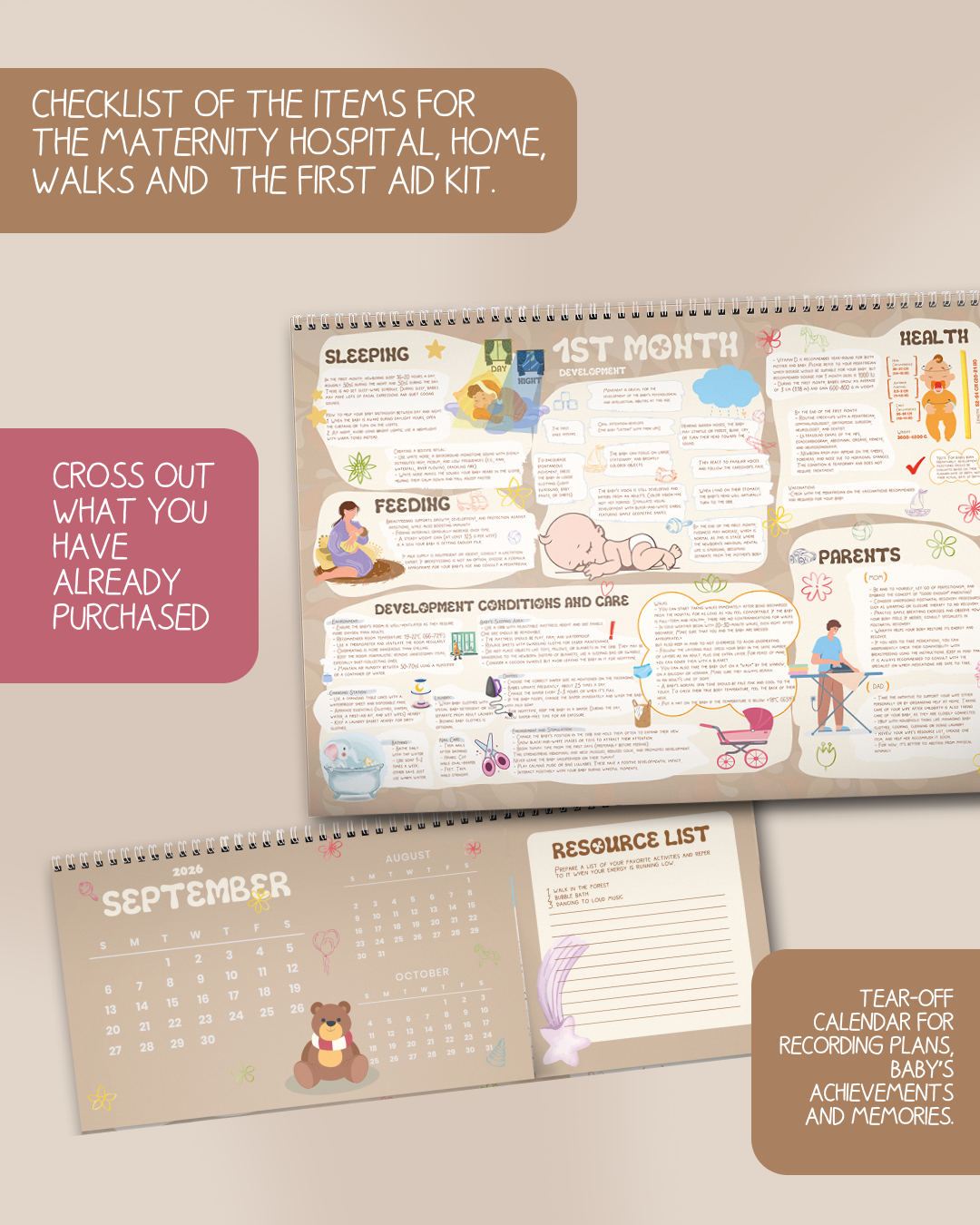 Baby’s Development  Calendar